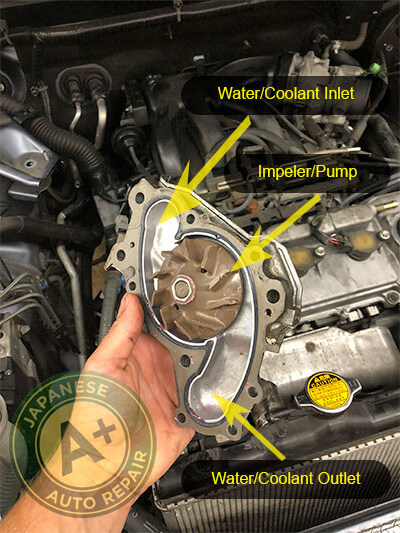 San Carlos Water Pump Repair - A+ Japanese Auto Repair, Inc.